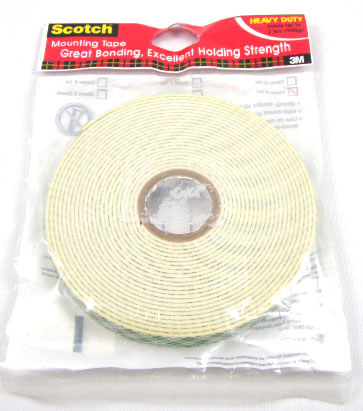 12MM*4M 3M H/D MOUNTING TAPE  