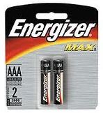 E92 BP2 AAA*2PCS ENERGIZER BATTERY  