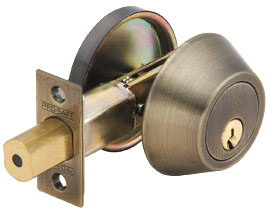 GD101-619 LOCGUARD SINGLE DEADBOLT  