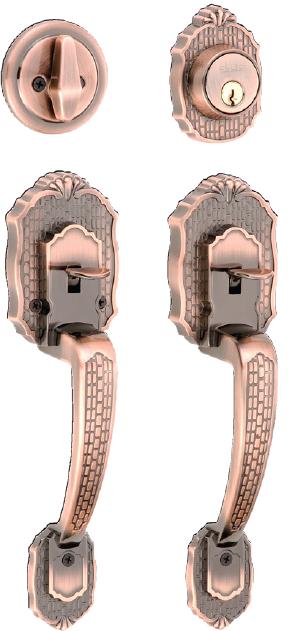 HP180-AC EX-LOC DOUBLE ENTRANCE HANDLESET-MADRID