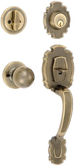 HP183-AB EX-LOC SINGLE ENTRANCE HANDLESET-LIVERPOOL