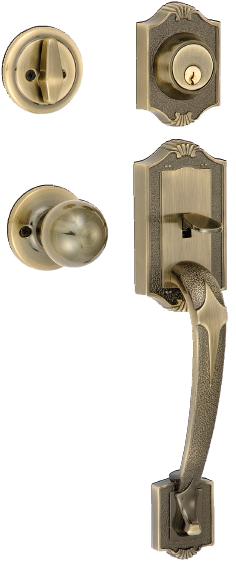 HP183-AB EX-LOC SINGLE ENTRANCE HANDLESET-MANCHESTER