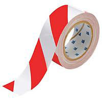 48MM*30M FLOOR MARKING TAPE-RED/WHITE  