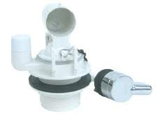 40MM GDV2004LH FLAPPER FLUSH VALVE W. FRONT HANDLE  