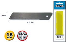 SWB-1 18MM UTILITY SAW BLADE  