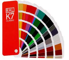 RAL Colors Chart (213 Colors)  