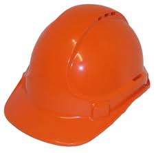 CERTIFIED SAFETY HELMAT -ORANGE  