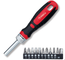 T76285 E MARK 12PCS RATCHET SCREWDRIVER SET (TAIWAN)  