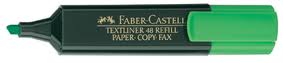 FABER CASTELL TEXTLINER-GREEN  