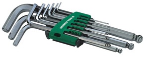 W0198B 9PCS WYNN'S BALLPOINT HEX.KEY SET-AF  