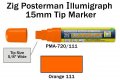 PMA-720 15MM ILLUMIGRAPH (FLUOR. ORANGE)  