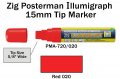 PMA-720 15MM ILLUMIGRAPH (FLUOR. RED)  