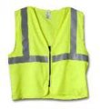 724I ZIP TYPE SAFETY VEST-GREEN  