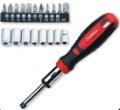 T76284 E MARK 20PCS RATCHET SCREWDRIVER SET (TAIWAN)  