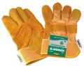 W2621 11 WYNN'S HALF LEATHER GLOVE W. RUBBER SLEEVE  