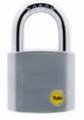 Y120/40/125 CHROME BORON SHAKLE PADLOCK  