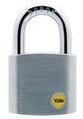 Y120/50/127 CHROME BORON SHAKLE PADLOCK  