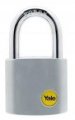 Y120/60/135 CHROME BORON SHAKLE PADLOCK  